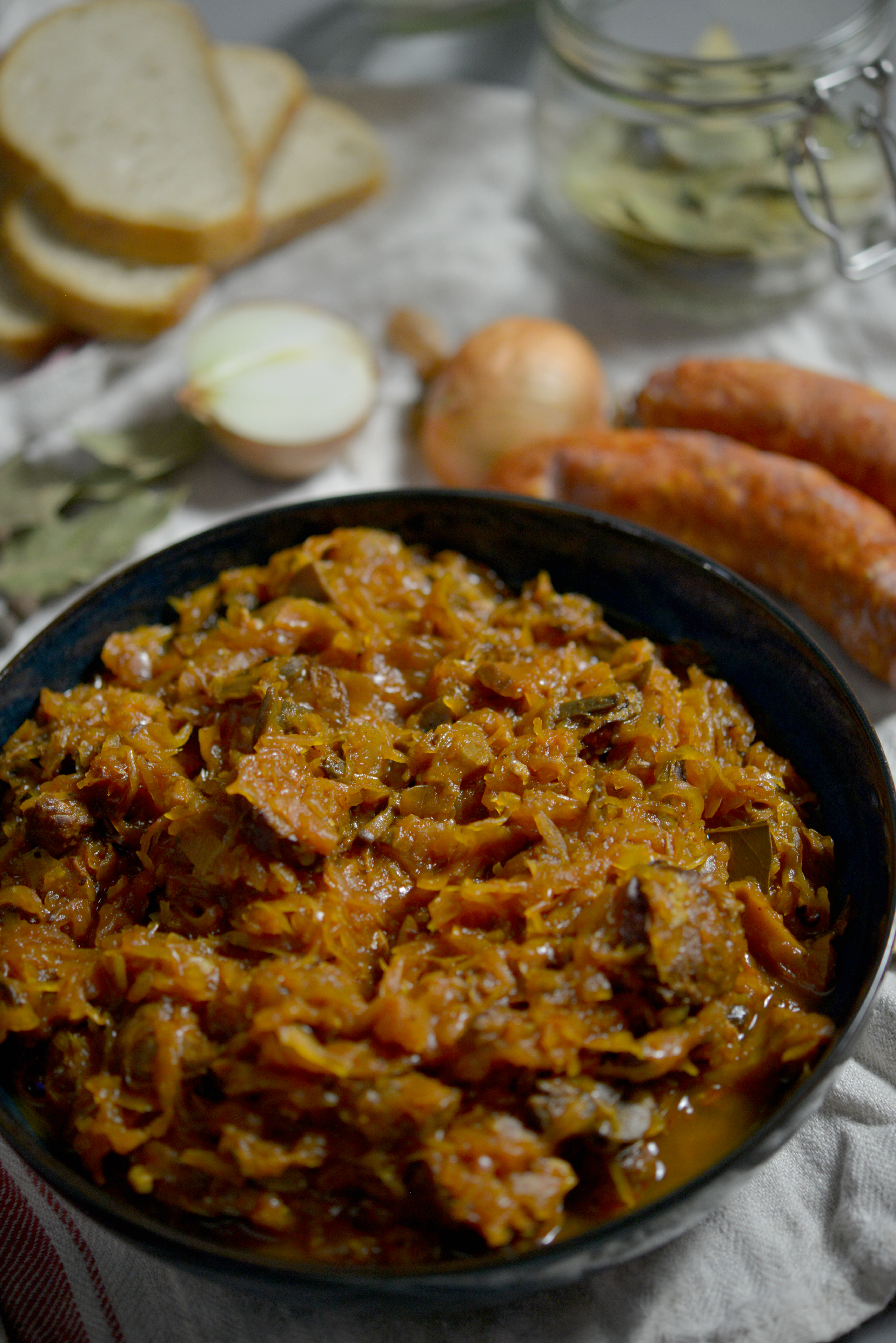 Polish Hunter's Stew {Bigos} - Polish Your Kitchen