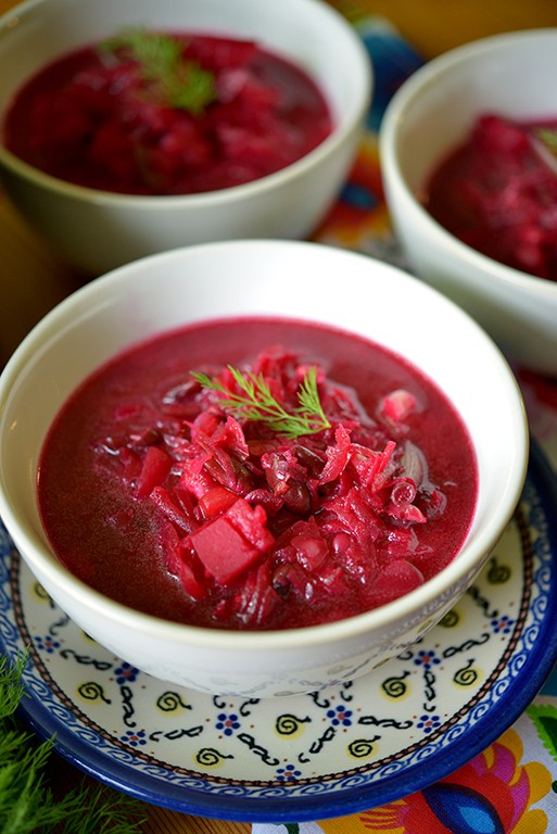 Polish Beet Soup {Barszcz Ukraiński} - Polish Your Kitchen